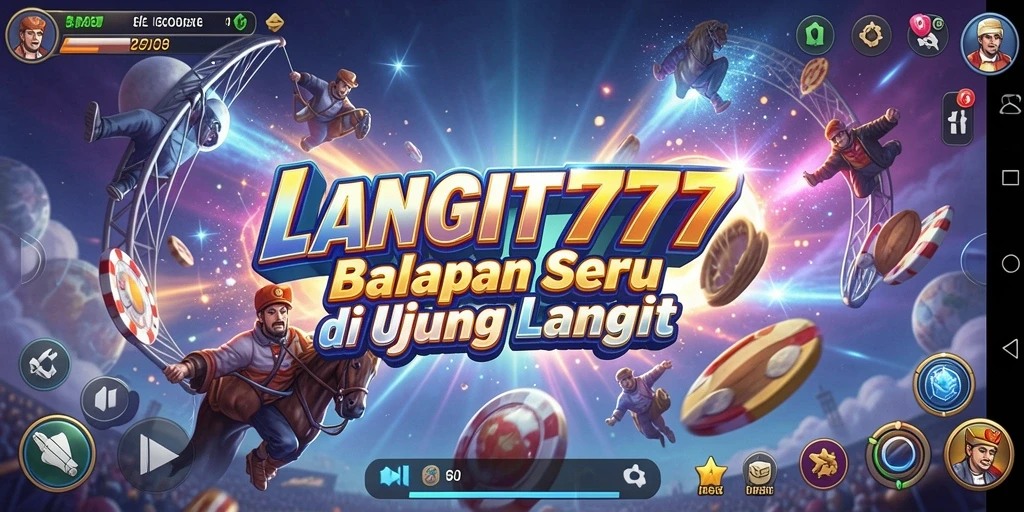 Gameplay menegangkan dengan mobil balap di lintasan ekstrem.