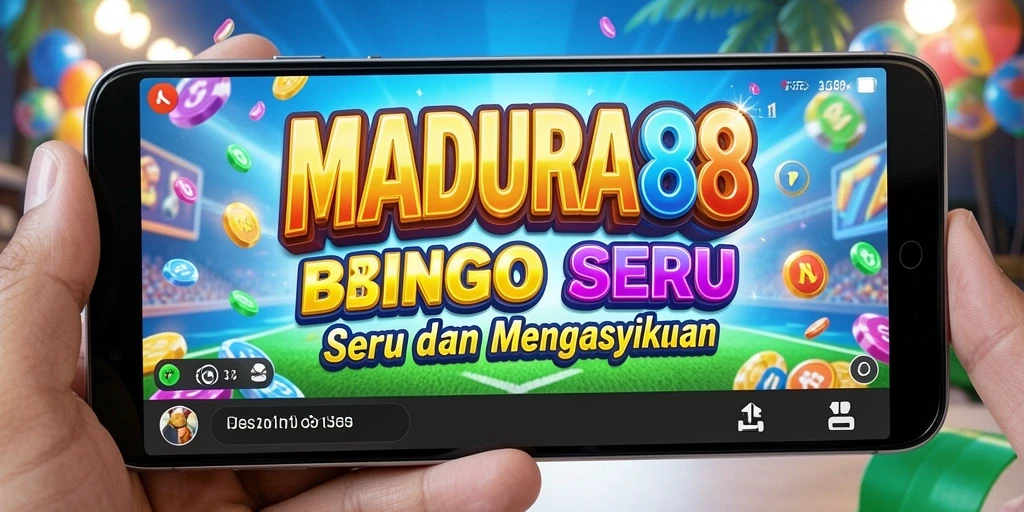 Tampilan gameplay seru Bingo di MADURA88 yang mengasyikkan.