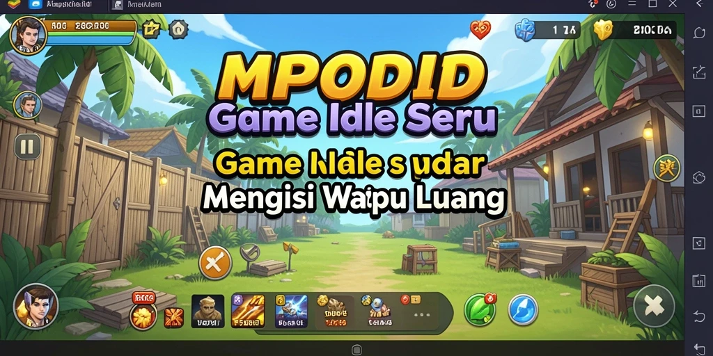 Tampilan gameplay MPOID yang menarik dan penuh warna.