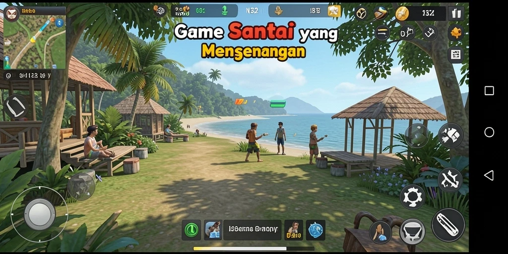 Gameplay N32 yang ceria dan santai menghadirkan kesenangan maksimal.