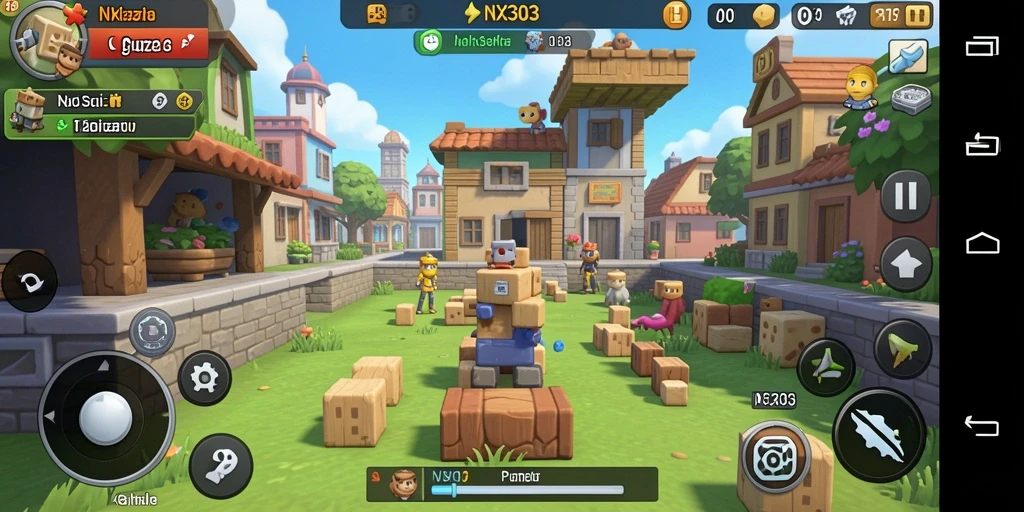 Tampilan menarik dari gameplay NX303 yang mengasyikkan.
