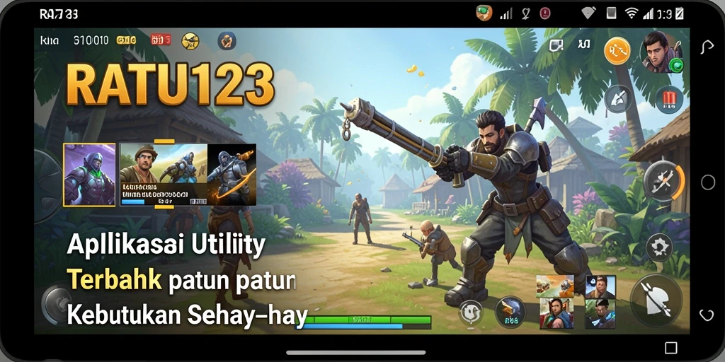 Tangkapan layar utama RATU123 menampilkan antarmuka yang mudah digunakan dan informatif.