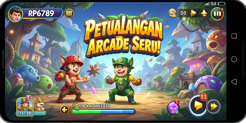 Tampilan gameplay seru dari RP6789 di kisaran level yang menantang.