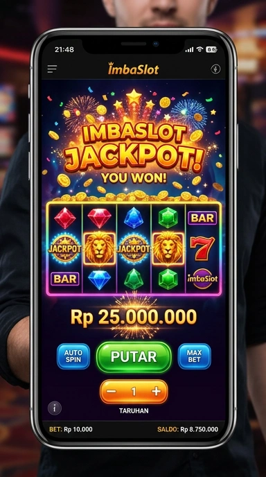 Cuplikan aplikasi dengan fitur menarik dari imbaslot.